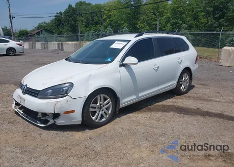 2014 Volkswagen Jetta Sportwagen 2.0L Tdi из США, поврежденный, VIN 3VWML7AJXEM622874